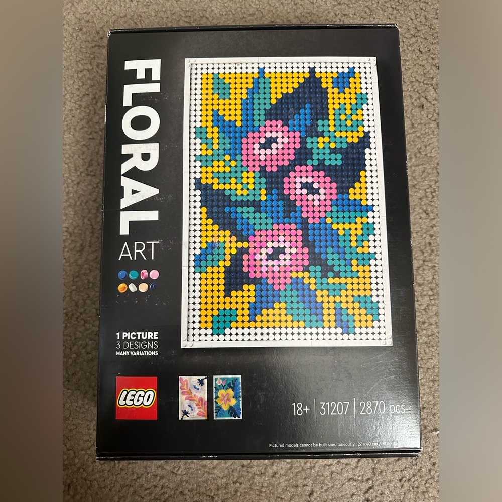 Lego Floral Art